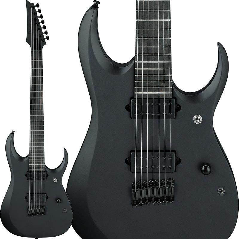 Ibanez IRON LABEL RGDRB71-BKF (Black Flat) [SPOT MODEL]
