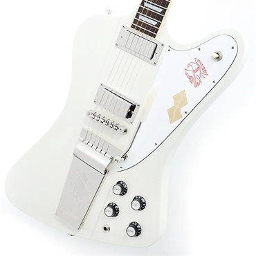 Epiphone Inspired by Gibson Custom Shop 1963 Firebird V Reissue with Maestro Vibrola (Polaris White)