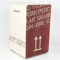 【創業50周年大決算SALE】 SR-CP404RED [2 in One Cajon～RED/ カホン・バッグ付属] 【店頭展示特価品】