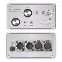 【受注生産品】OZ-2000 mobile(オズデザイン)(マイクプリアンプ)(2ch)(小型)(OEPトランス搭載)
