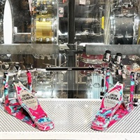 【夏のボーナスセール】【TAMA 50th LIMITED】 HP900RWMCS [IRON COBRA Marble Edition Rolling Glide Twin Pedal／Coral Swirl] 【限定品】【店頭展示特価品】 【店頭展示特価品】