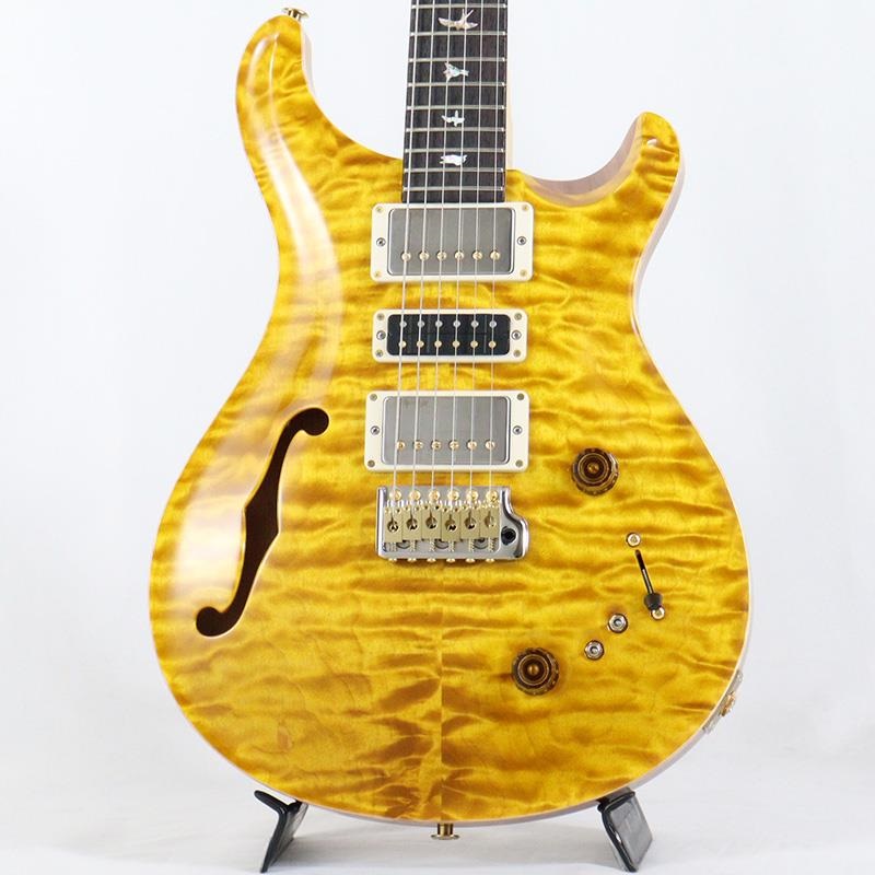 P.R.S. Ikebe 50th Anniversary Wood Library Special Semi-Hollow (Honey Gold) [SN.0401647]