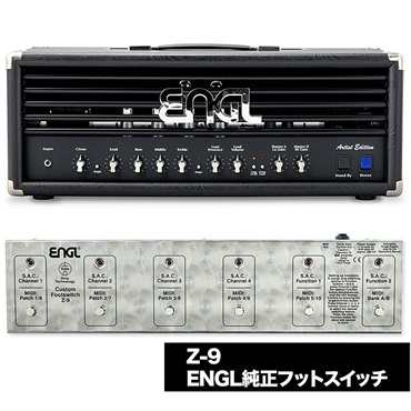 ENGL 【今だけ！バンドルセットがお得な限定プライス！サマーキャンペーン実施中！】Artist Edition 50 [E653] Blackout & Z-9 フットスイッチ セット（アーティスト エングル）