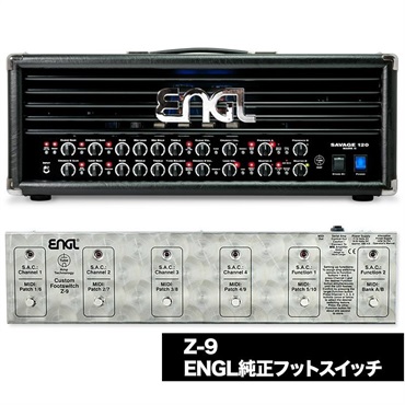 ENGL 【今だけ！バンドルセットがお得な限定プライス！サマーキャンペーン実施中！】Savage 120 Mark ll [E610/2] & Z-9 フットスイッチ セット（サベージ エングル）