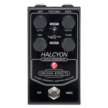 ORIGIN EFFECTS Halcyon Gold Overdrive BLACK EDITION（オリジンエフェクツ）オーバードライブ