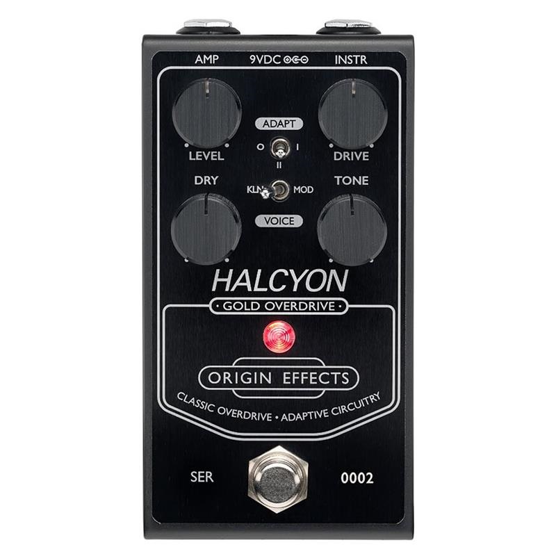 ORIGIN EFFECTS Halcyon Gold Overdrive BLACK EDITION（オリジンエフェクツ）オーバードライブ
