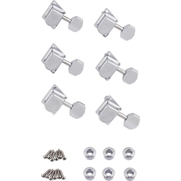 Fender USA 70S F STYLE STRATOCASTER/TELECASTER TUNING MACHINES CHROME(6) (0990822100)