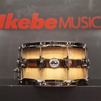 【イケベ楽器店創業50周年企画モデル】DR366514SSN-DC3 [Collector's Pure Maple ''333'' Shell 14×6.5 / Quick Candy Black Burst over Italian Sycamore Exotic Veneer - Ziricote Inlay w/ Gold Leaf Pinstripes]