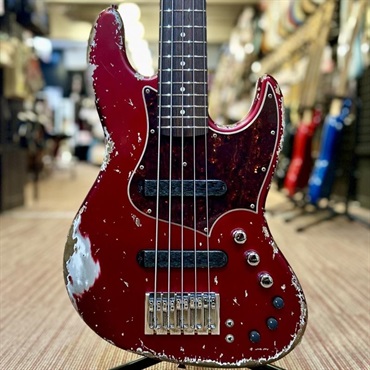 Xotic XJ-1T 5st Dark Candy Apple Red H-Aged/Alder/R/MH
