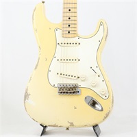 MBS 1971 Stratocaster Heavy Relic Master Built by Todd Krause (Olympic White) [SN.R135469] 【IKEBE Order Model】