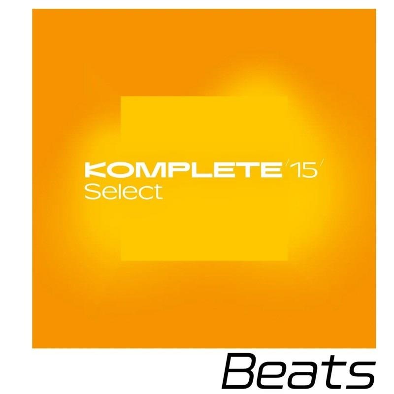 Native Instruments Komplete 15 Select Beats 【数量限定超特価】(ネイティブインストルメンツ)(コンプリート)(オンライン納品)