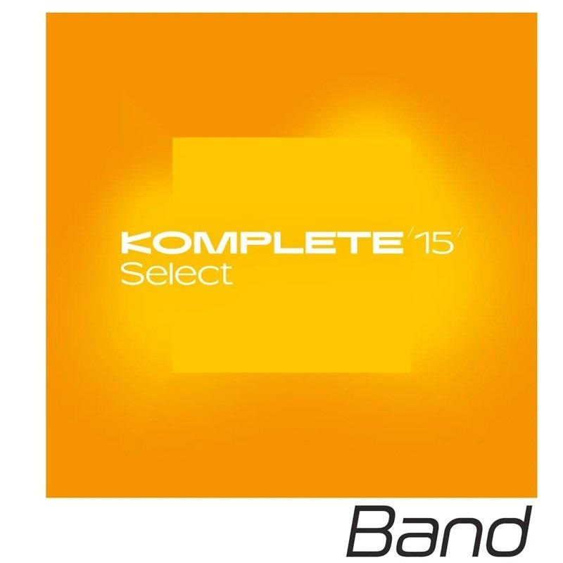Native Instruments Komplete 15 Select Band 【数量限定超特価】(ネイティブインストルメンツ)(コンプリート)(オンライン納品)