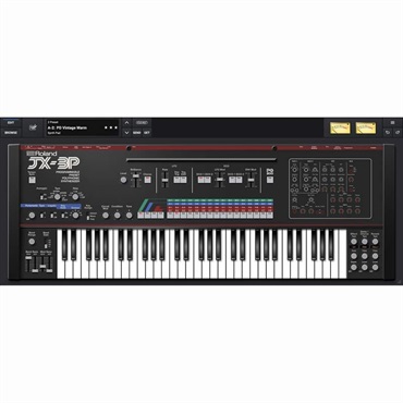 Roland JX-3P Software Synthesizer [Lifetime Key] (ローランド)(ソフトシンセ)(オンライン納品)