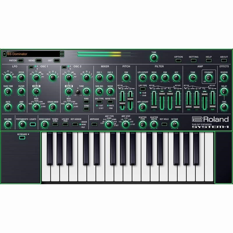 Roland SYSTEM-1 Software Synthesizer [Lifetime Key] (ローランド)(ソフトシンセ)(オンライン納品)(2時間以内に納品)