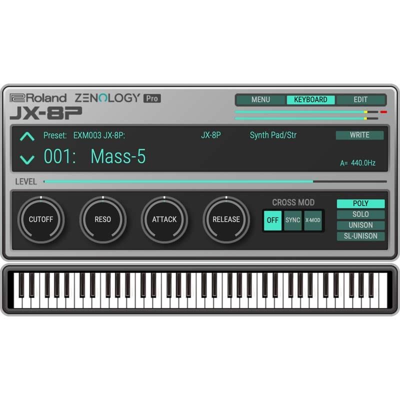 Roland JX-8P Model Expansion [Lifetime Key] (ローランド)(ソフトシンセ)(オンライン納品)