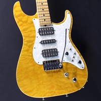 【イケベ大阪特売品！】USED 中古 Drop Top Classic Quilted Maple Top on Basswood (Translucent Yellow with Binding) #7-25-97N