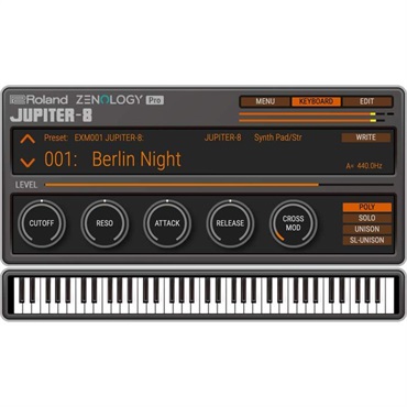 Roland JUPITER-8 Model Expansion [Lifetime Key] (ローランド)(ソフトシンセ)(オンライン納品)