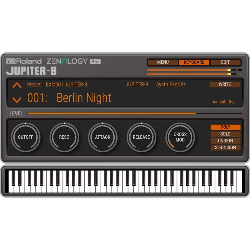 Roland JUPITER-8 Model Expansion [Lifetime Key] (ローランド)(ソフトシンセ)(オンライン納品)