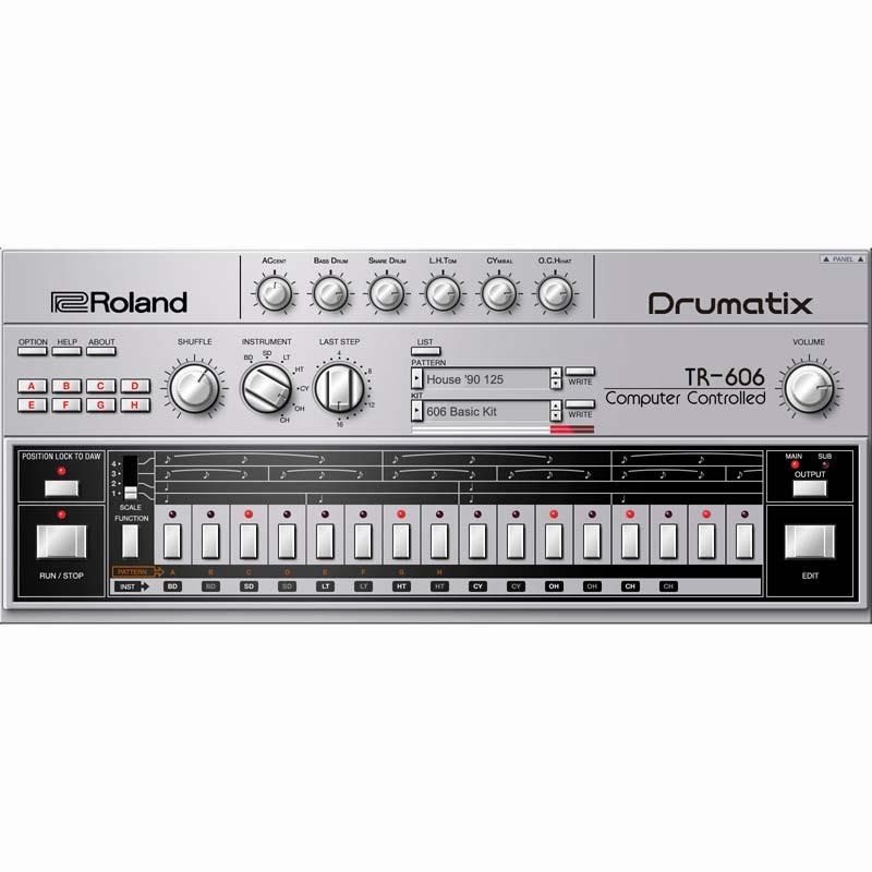 Roland TR-606 Software Rhythm Composer [Lifetime Key] (ローランド)(ソフトシンセ)(オンライン納品)
