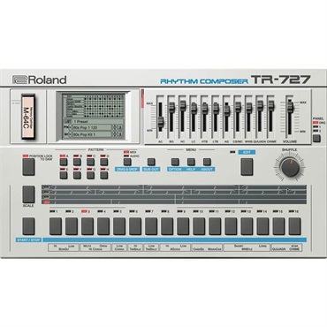Roland TR-727 Software Rhythm Composer [Lifetime Key] (ローランド)(ソフトシンセ)(オンライン納品)