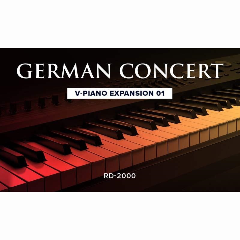 Roland V-Piano Expansion 01 German Concert [RD-2000専用V-Piano Expansion] [Lifetime Key] (ローランド)(RD-2000)(オンライン納品)