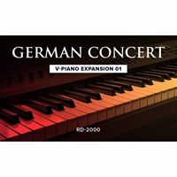 V-Piano Expansion 01 German Concert [RD-2000専用V-Piano Expansion] [Lifetime Key] (ローランド)(RD-2000)(オンライン納品)