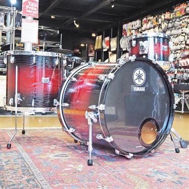 YAMAHA USED 中古 Rock Tour 3pc Set-テキスチャードレッドサンバースト(TRS)- [BD22・FT16・TT12]