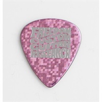 Pick SP-PK-08 (Celluloid/ティアドロップ/スパンコールピンク/1.0mm/銀ロゴ）