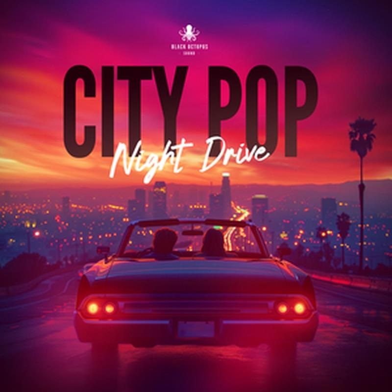 BLACK OCTOPUS CITY POP NIGHT DRIVE(オンライン納品)(2時間以内に納品)