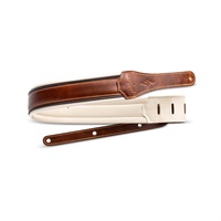 Renaissance 2.5 Leather Guitar Strap，Med Brown テイラー