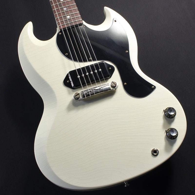 Gibson 【イケベ大阪夏祭りバーゲン！】Murphy Lab 1963 SG Junior Polaris White Lightning Bar Ultra Light Aged #401973