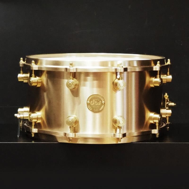 dw USED 中古 MFG True-Cast Snare Drum 14×7 [Sand-Cast，Machined Bell Bronze Shell and Hardware/No.050 of 100/専用ハードケース付属]