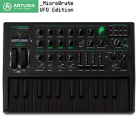MICROBRUTE UFO アートリア (限定モデル・宇宙デザイン)　Limited-edition analog monosynth アナログシンセ