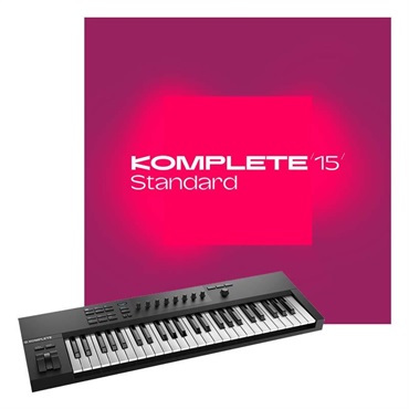 Native Instruments KOMPLETE KONTROL A49 + Komplete 15 Standard Upgrade for KSelect  【数量限定セット】(コンプリートコントロール)(ネイティブインストルメンツ)