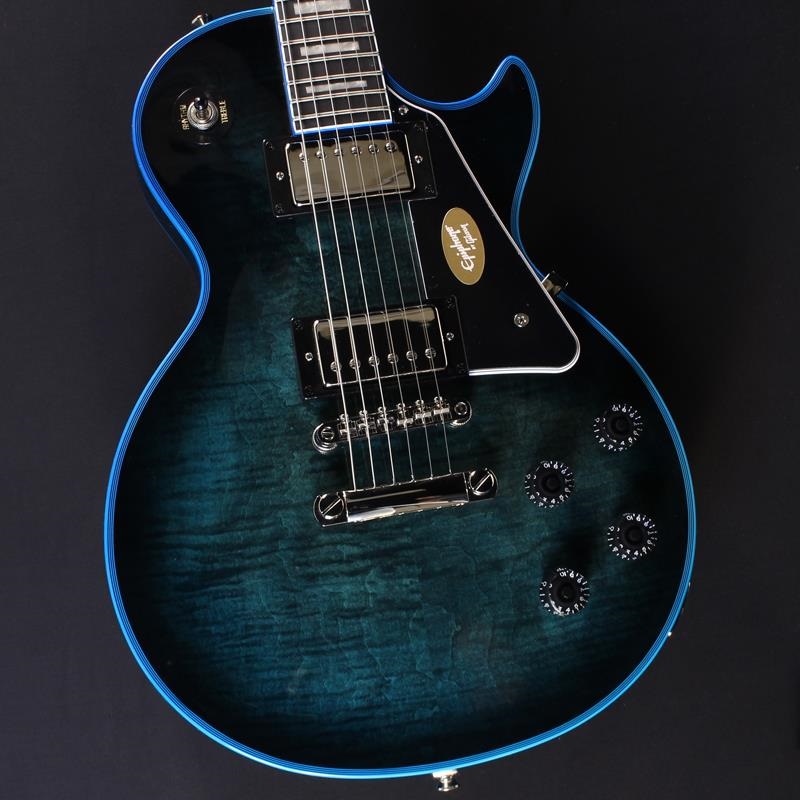 Epiphone Les Paul Custom Widow (Indigo Burst)【Epiphoneピックケースプレゼント】