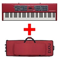 【予約商品・8月下旬頃発売予定】Nord Piano6 73+専用キャリングケースセット (ノード)(73鍵)(ステージピアノ)(トリプルセンサー鍵盤)※配送事項要ご確認