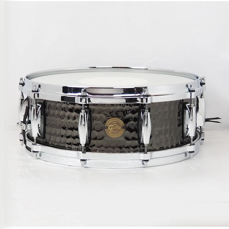 GRETSCH 【史上最大決算セール】S1-0514-BSH [Full Range Snare Drum / Hammered Black Steel 14×5]【店頭展示特価品】