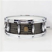 【史上最大決算セール】S1-0514-BSH [Full Range Snare Drum / Hammered Black Steel 14×5]【店頭展示特価品】