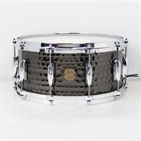 【史上最大決算セール】S1-6514-BSH [Full Range Snare Drum / Hammered Black Steel 14×6.5]【店頭展示特価品】