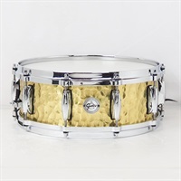 GRETSCH 【創業50周年大決算SALE】S1-0514-BRH [Full Range Snare Drum / Hammered Brass 14×5]【店頭展示特価品】