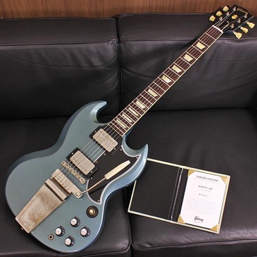 Murphy Lab 1964 SG Standard Reissue with Maestro Vibrola Light Aged Pelham Blue SN. 501504