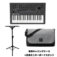 minilogue xd【純正キャリングケース+汎用ミニシンセスタンドセット】(台数限定特価)