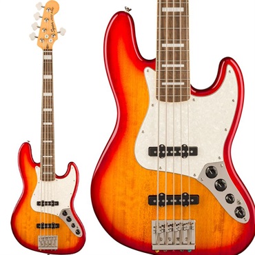 Squier by Fender Classic Vibe Active '70s Jazz Bass V Laurel Fingerboard (Sienna Sunburst)