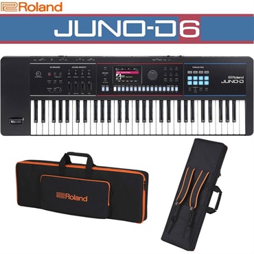 Roland JUNO-D6 背負える純正ソフトケースセット(CB-V61) SYNTHESIZER シンセサイザー ローランド ※配送事項要ご確認