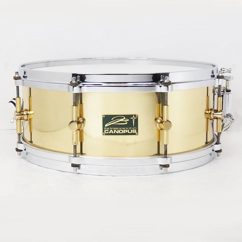 CANOPUS USED 中古 The Brass Snare Drum 14×5.5