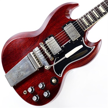 Gibson Murphy Lab 1964 SG Standard Reissue w/ Maestro Ultra Light Aged Cherry Red SN.502784