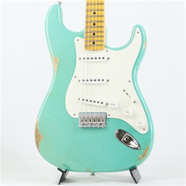 1955 Stratocaster HT Relic w/ Closet Classic Hardware (Aged Seafoam Green Sparkle) [SN.CZ585768] 【IKEBE Order Model】