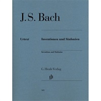 (在庫限り！割引セール)HENLE J.S.バッハ/インベンションとシンフォニア
