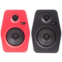【史上最大決算セール】 Turbo 6 BLACK&RED [ペア] (モンキーバナナ)(ターボシックス)(モニタースピーカー)【在庫1ペア限り驚愕特価】