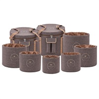 CSBPSSET3 [Crystal Singing Bowl Travel Bag Set]